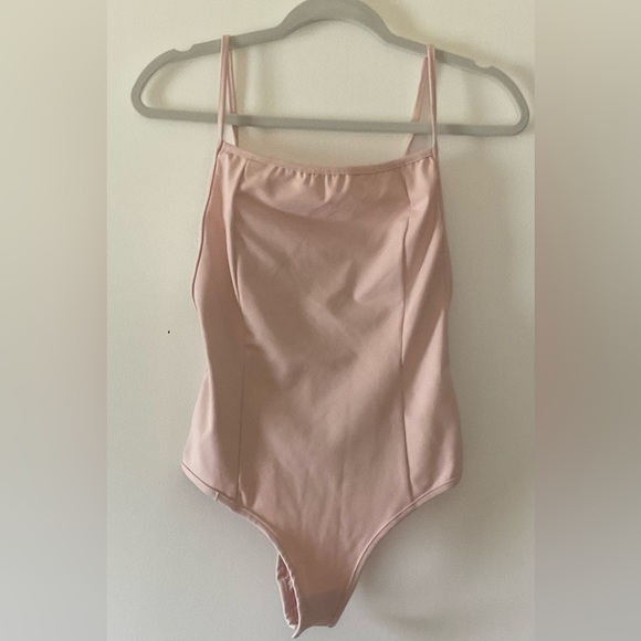 Free People Lila Square Neck Bodysuit NWT - Picture 3 of 4